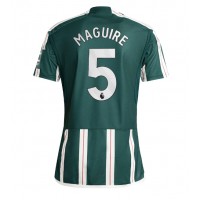Camiseta Manchester United Harry Maguire #5 Visitante Equipación 2023-24 manga corta